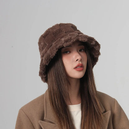 Velvet Fleece Bucket Hat