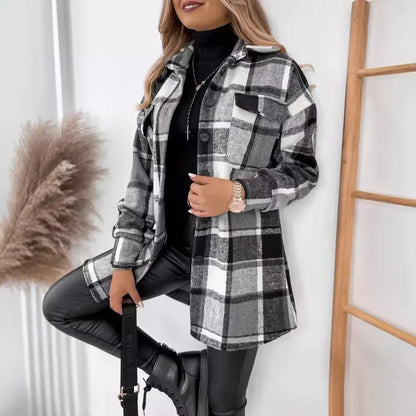 Camden | Plaid Shirt Jacket