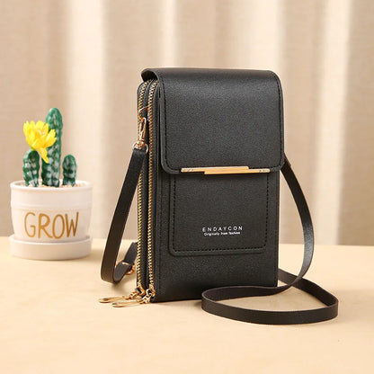 LuxeTouch Crossbody Wallet - Effortless Style, Everyday Convenience.