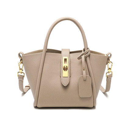 Juliette Classic Leather Bucket Bag