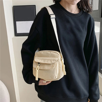 Nomad Corduroy Satchel – Effortless Style for Every Journey.