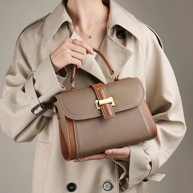 The Marais | Genuine Cowhide Leather Crossbody Bag