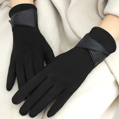 Rue Classic Micro-Suede Gloves