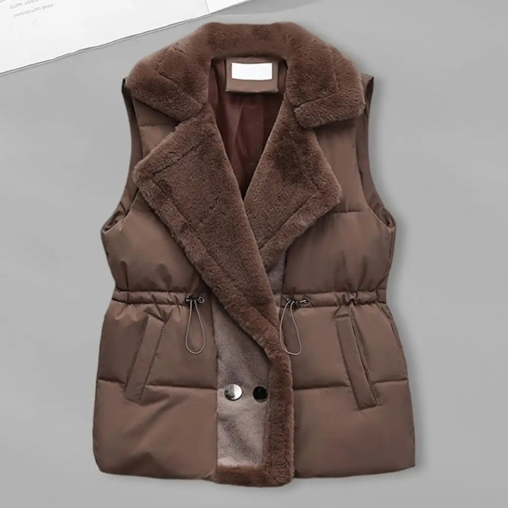 Solace Plush Quilted Vest