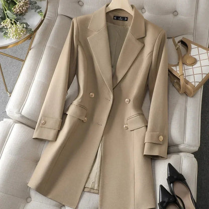 Mont Clair Atelier — Double-Breasted Longline Coat