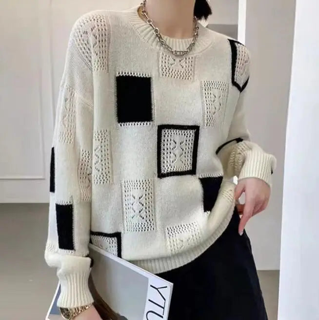 Sophia Block Sweater