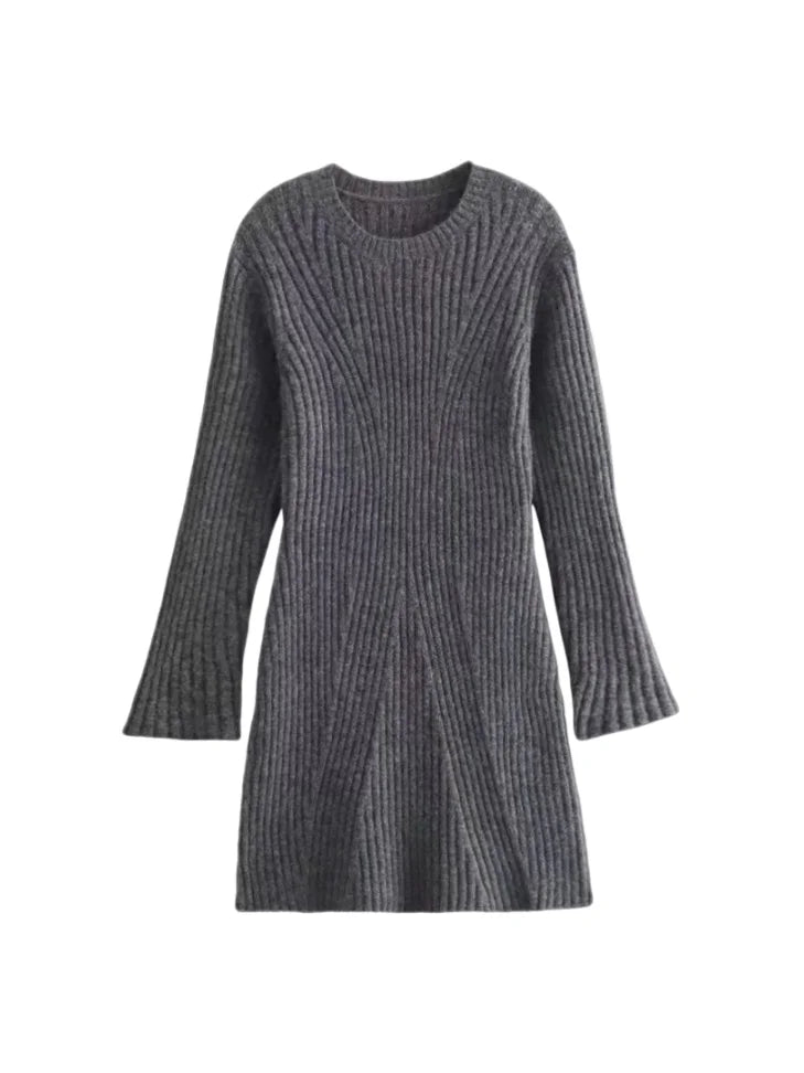 Highbury Maison - Crew Neck Rib Dress