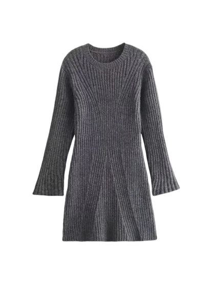 Highbury Maison - Crew Neck Rib Dress