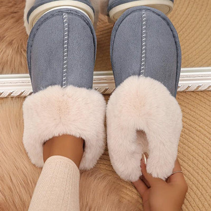 Plush Winter Slippers - Solaced Living