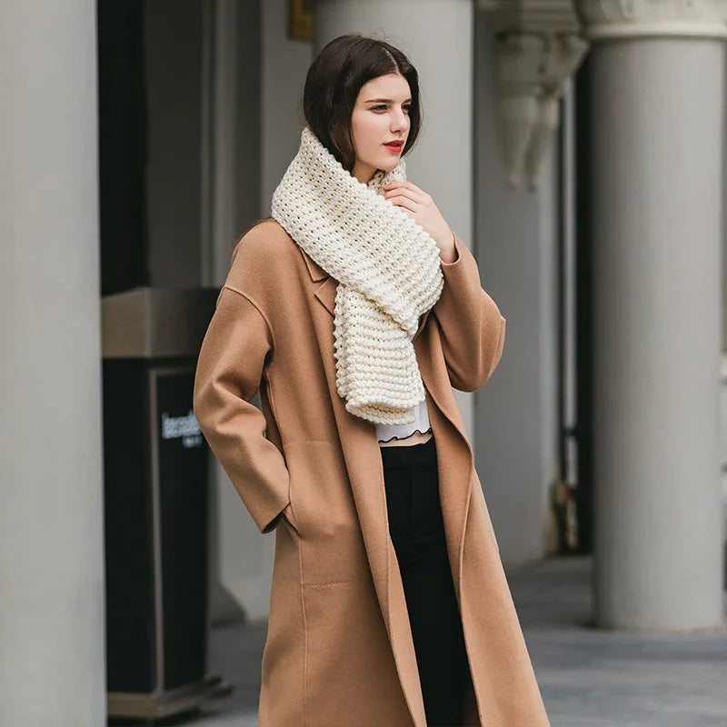 Mercer Chunky Knit Scarf