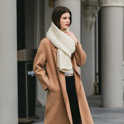 Mercer Chunky Knit Scarf