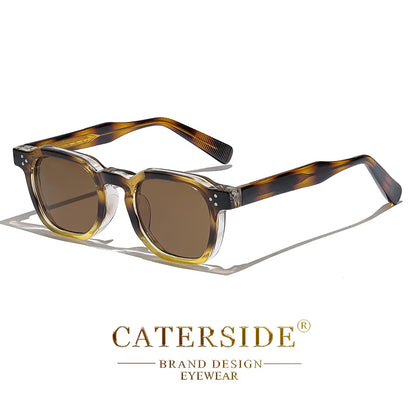 CATERSIDE Retro Square Sunglasses for Women – Vintage Style UV400 Eyewear