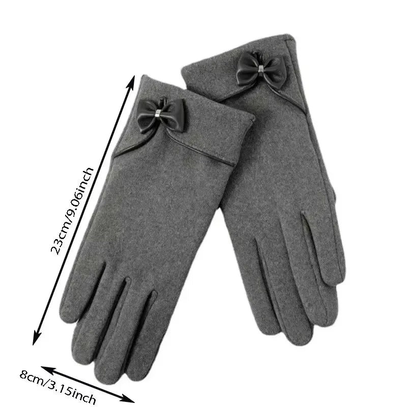 Uptown Plush Knit Gloves