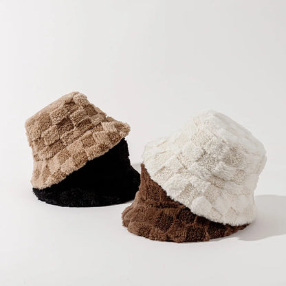 Velvet Fleece Bucket Hat