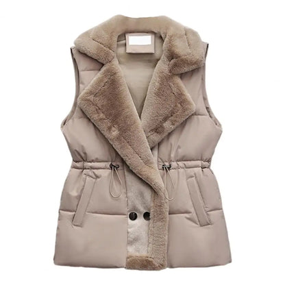 Solace Plush Quilted Vest