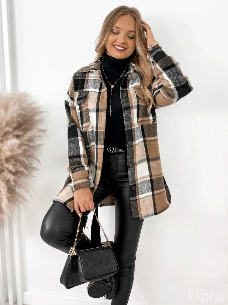 Camden | Plaid Shirt Jacket