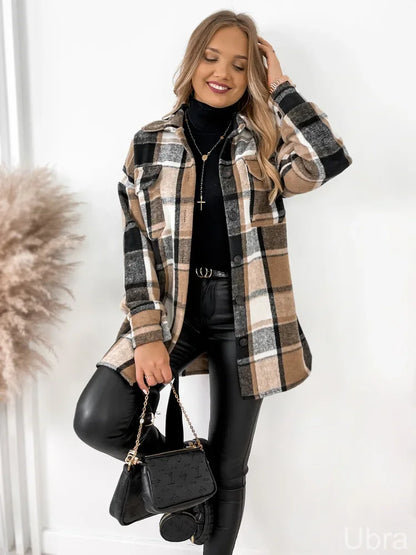 Camden | Plaid Shirt Jacket