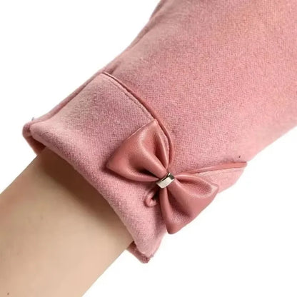 Uptown Plush Knit Gloves