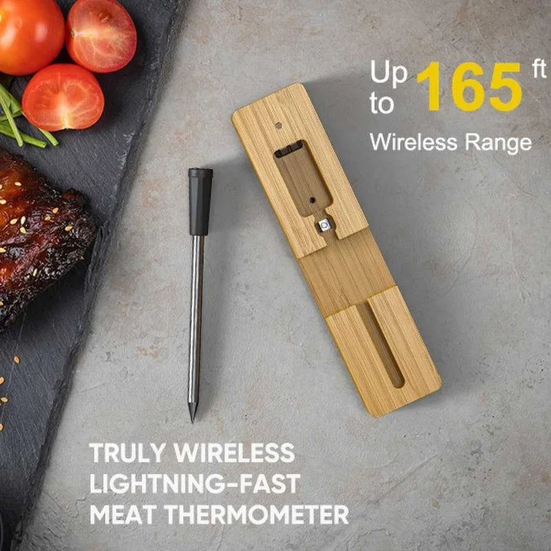 Smart Bluetooth Meat Thermometer – Wireless Digital Kitchen Probe