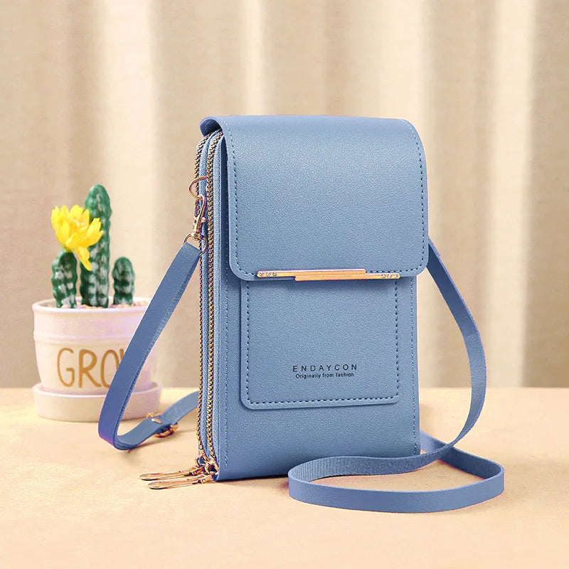 LuxeTouch Crossbody Wallet - Effortless Style, Everyday Convenience.