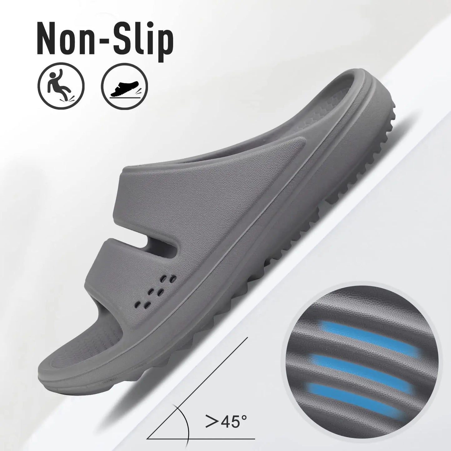 Unisex Orthopaedic Slide Sandals – Arch Support Recovery Slippers
