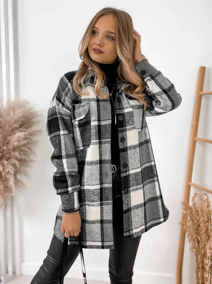Camden | Plaid Shirt Jacket