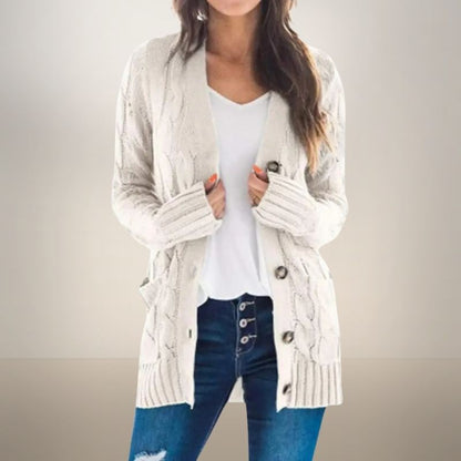 Everyday Soft Knit Button Cardigan