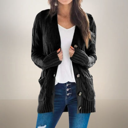 Everyday Soft Knit Button Cardigan