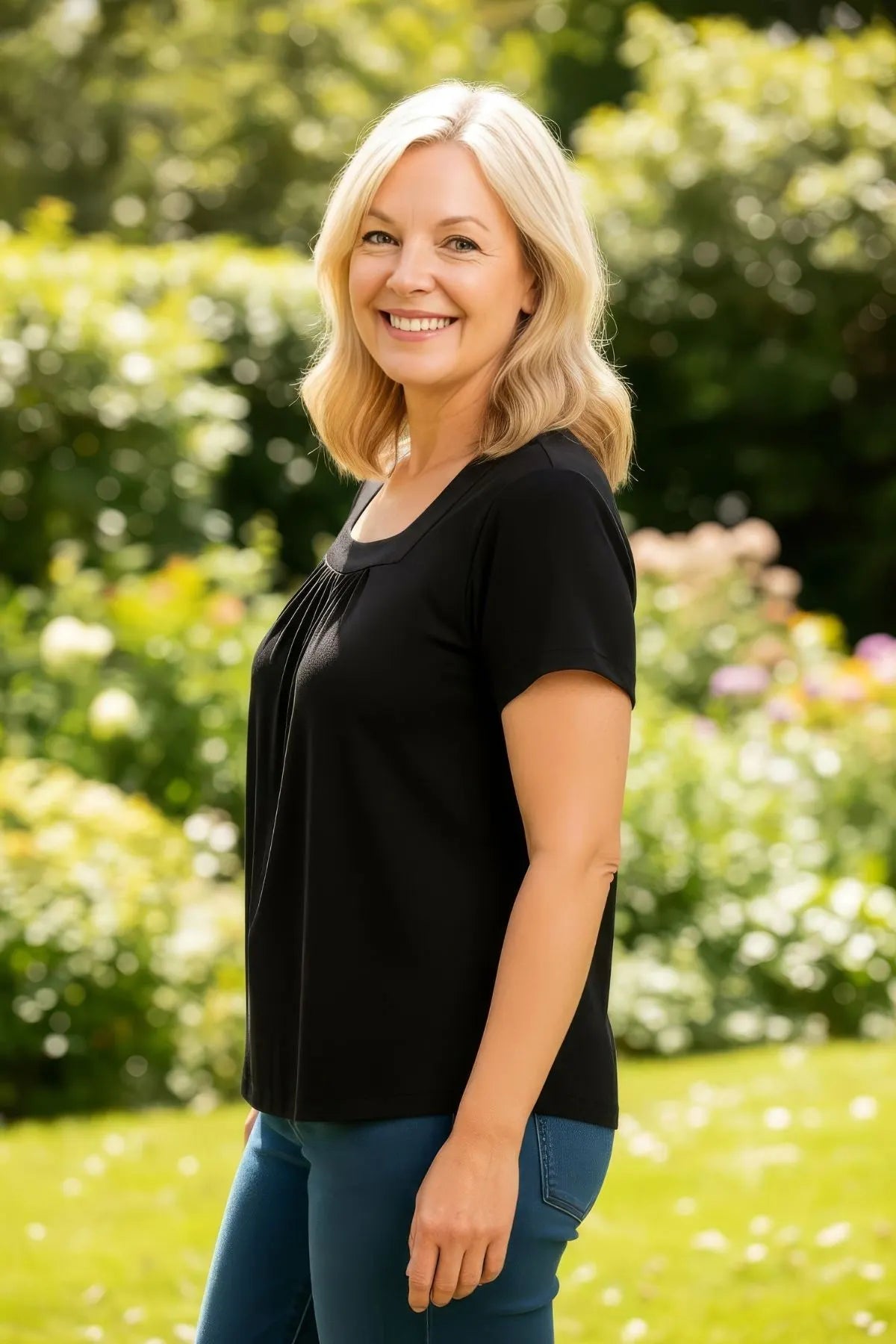 Margot | Pleated Everyday Blouse