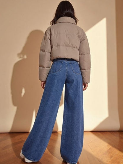 Skyline Cut | High-Waisted Wide-Leg Jeans