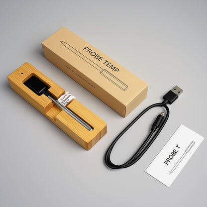 Smart Bluetooth Meat Thermometer – Wireless Digital Kitchen Probe