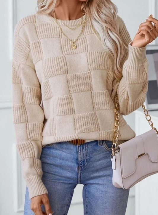 Elissa | Warm-Weave Crewneck