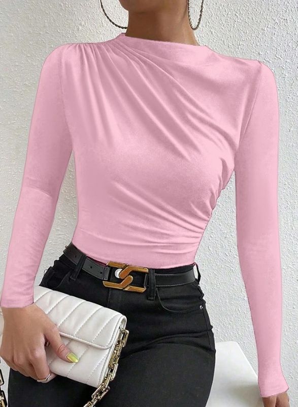 Penrose - Diagonal Drape Long-Sleeve