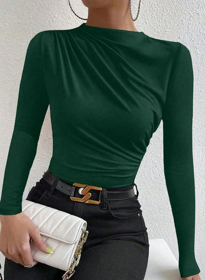 Penrose - Diagonal Drape Long-Sleeve