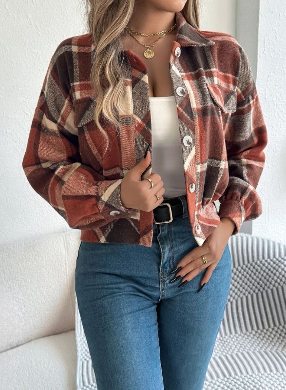 Park Lane Plaid Shacket