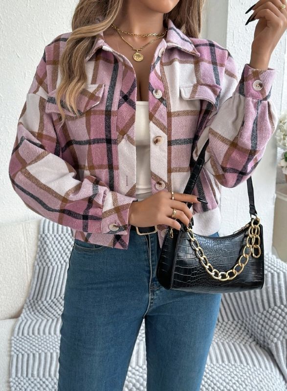 Park Lane Plaid Shacket