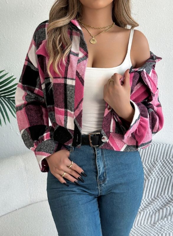 Park Lane Plaid Shacket