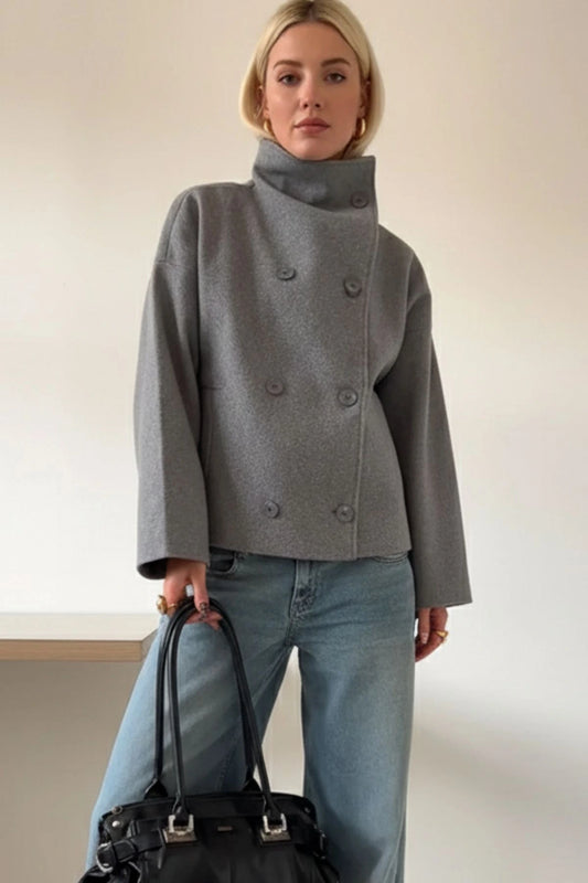 Everlane Edit | Double-Breasted High Collar