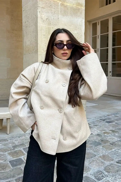 Everlane Edit | Double-Breasted High Collar