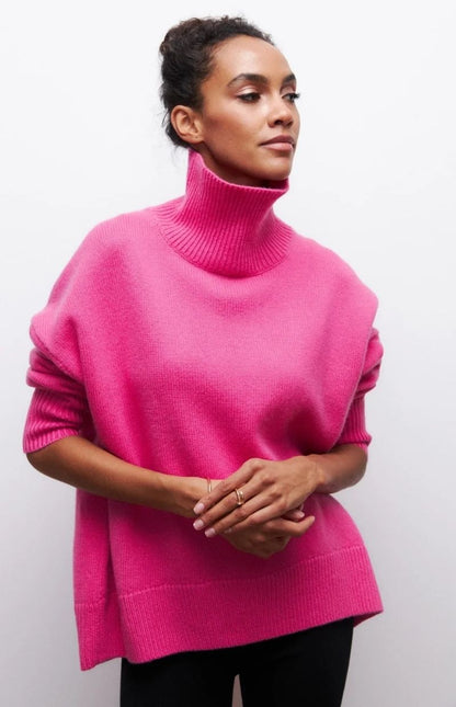 Elara Mock Neck Pullover